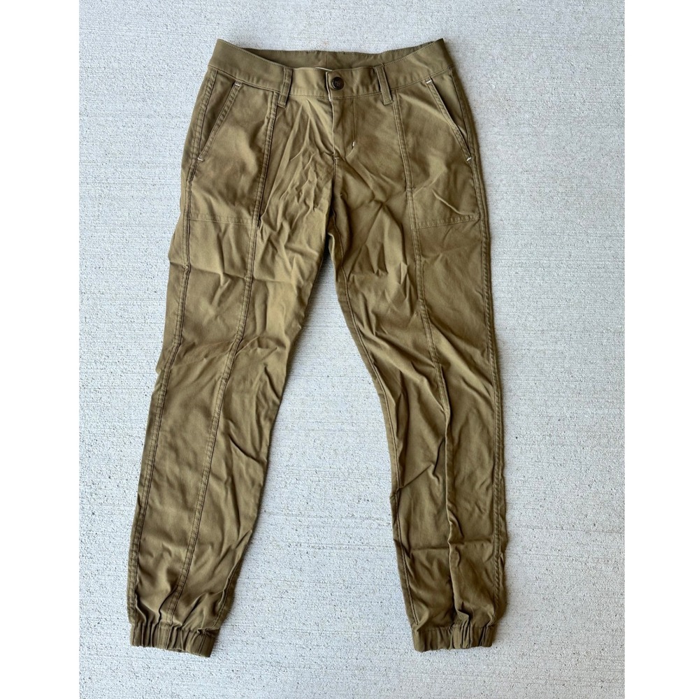 Stio Womens Green Nylon Jogger Hiking Pants Size 4 Gorpcore Outdoors Active